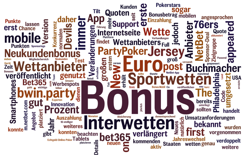 Bonus wetten